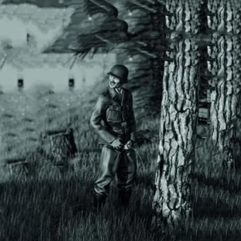 1/35 kaasaegne sõdur seista lisada üks sõdur Vaik joonis Mudel komplektid Kääbus gk Unassembly Värvimata - Pilt 1  