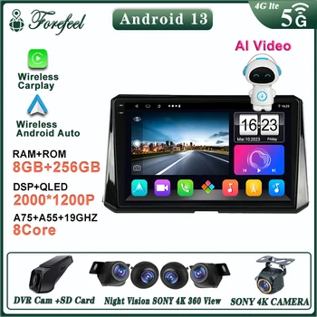 Android 12 Toyota Corolla 12 2018 2019 2020 Mms Auto Lettore Ekraanil TV GPS Lettore Autoradio Navigation Stereo Raadio - Pilt 1  