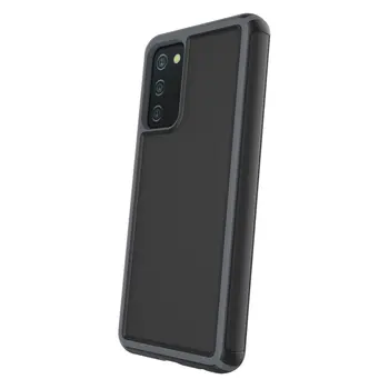 2023 uus Slim Karm Telefon Case for Samsung Galaxy A03s - Must/Hall - Pilt 1  