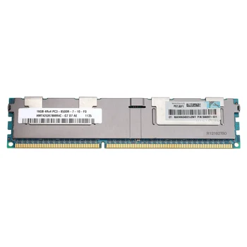 16 GB PC3-8500R DDR3 1066Mhz CL7 240Pin ECC REG Mälu RAM 1,5 V 4RX4 RDIMM RAM Server Workstation - Pilt 1  