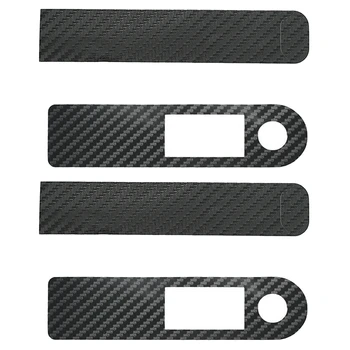 2X Electric Scooter Paneel, süsinikkiust Veekindel Anti-Slip Film Kiirendi Kleebise Jaoks Xiaomi Mijia M365 Pro - Pilt 1  