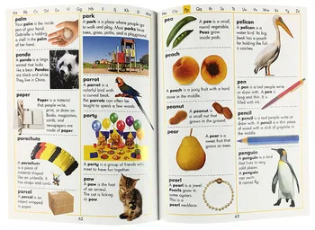 Milu Originaal inglise Minu Esimene Pilt Sõnastik/Minu 1000 Sõna Laste OLE - Pilt 2  