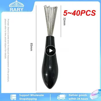 5~40PCS Kammi Juuksed puhastushari Mustuse Eemaldaja Leibkonna Reisi Kaasaskantav Comb Brush Cleaner Mini Remover Hair puhastushari - Pilt 1  