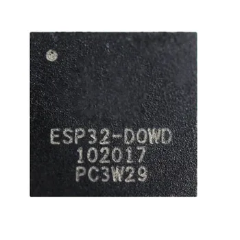 ESP32-D0WD WiFi & Bluetooth combo kiip Wi-Fi+BT/silmas on gaasimull kiibid dual-core MCU QFN 48pin 5*5mm - Pilt 1  