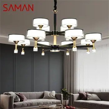 SAMAN Põhjamaade Lühter Lamp LED Ripats Kerge Loominguline Dekoratiivsed Võistluskalendri Kodu elutoas - Pilt 1  