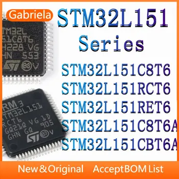 STM32L151C8T6 STM32L151RCT6 STM32L151RET6 STM32L151C8T6A STM32L151CBT6A STM32L STM32L151 Mikrokontrolleri IC Chip - Pilt 1  