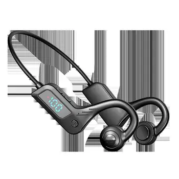 Ei ole In-Ear Headset Luu Juhtivus Traadita Kõrvaklapid, Bluetooth Kõrvaklapid Handfree Earbuds Mikrofoni Toide Ekraan Toeta TF Kaart - Pilt 2  