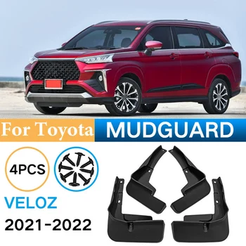 Auto Mudflaps Toyota Veloz 2021-2022 Mudguard Fender Muda Klapp Splash Guard Porilauad Auto Tarvikud 4TK - Pilt 1  