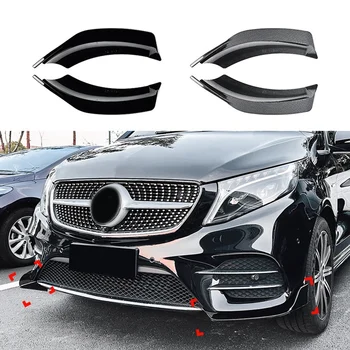 Mõeldud Mercedes-Benz V-Klass W447 V260 AMG Line esistange Lip Nurga Difuusor Splitter Spoiler Protector - Pilt 1  