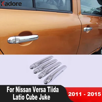 Näiteks Nissan Versa Tiida Latio Cube Juke 2011 2012 2013 2014 2015 Chrome Auto Küljel Ukse Käepide Kate Sisekujundus Vormimise Tarvikud - Pilt 1  