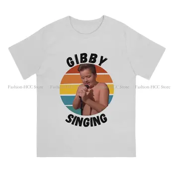 REKLAAMI Gibby Crewneck Originaal TShirts Laulu Retro Iseloomulik Meeste T-Särk Polüester Hipster Riided - Pilt 2  