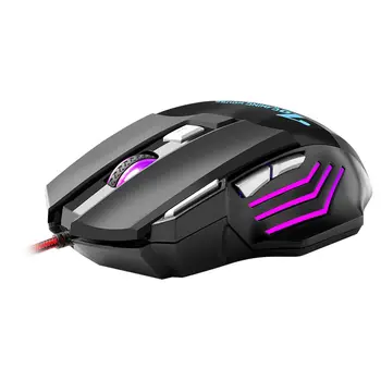 Universal Wired 7D Sai Nupuga RGB Hingamine Lamp E-Sport Gaming Mouse Arvuti Hiired, USB-Juhtmega Hiired G5 Helendav Hiir - Pilt 1  