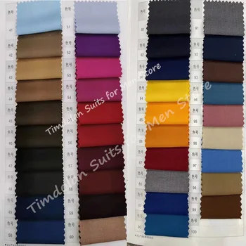 2tk Salli Rinnamikrofon Mantel Custom Made Pruun Velvet Pintsak Must Püksid Meeste Ülikonnad, Komplektid, Groomsmen Pulmapidu Kanda Jope+Püksid - Pilt 2  