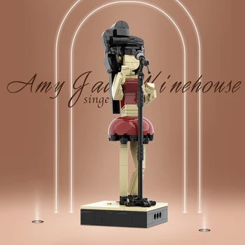 KES Mõte Amy Winehouses Laulja Brickheadzs ehitusplokid Ilus Kitši Kogumise Muusika Tellised Kids Sünnipäeva Kingitus - Pilt 2  