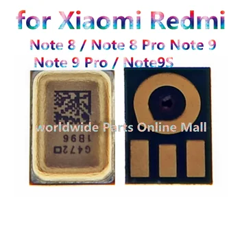 10tk-200pcs Mic, Speaker-Vastuvõtja, sisemine Mikrofon Xiaomi Redmi Märkus 8 / Lisa 8 Pro Märkus 9 / Lisa 9 Pro / Note9S - Pilt 1  