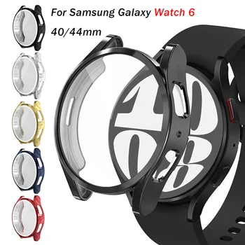 Vaata Case for Samsung Galaxy Watch 6 40mm 44mm Screen Protector Pehme TPU Kõik-Ümber Kaitsva Katte Watch 6 40mm44mm Kest - Pilt 1  