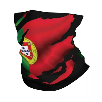 Lipu Portugal Sall Kaela Gaiter Trükitud Mask ja Sall Soe Peapael Töötab Mehed Naised Täiskasvanute Talvel - Pilt 1  