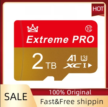 Extreme Pro Flash Kaart 2TB 1 TB 512 GB Micro SD TF Mälukaart UHS-I U3 v30 eluviis kodukinosüsteemid TF Kaart 128GB Mälu Kaardi Adapter Kaamera DJI Tablett Telefon - Pilt 1  