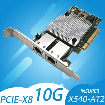 10G Topelt Port Ethernet Kaardi 10G X540-T2-PCIE-X8 Nework Laiendada Adapter - Pilt 1  