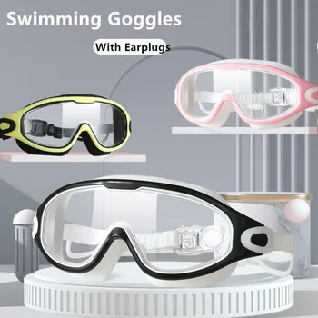 Mood Multi-Color-Professionaalne Veekindel Hõlmav Nägemus Sukeldumine Prillid Korter Kerge Ujumine Klaasid, Reguleeritav Ujumine Kaitseprillid - Pilt 2  
