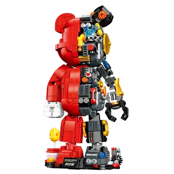 852PCS 3D-Printimine Masin Karu KES Mudel Robot ehitusplokid Disainer Mänguasja Kogumine tellised Seatud Lapsed, Lapsed, Jõulud Kingitus - Pilt 2  