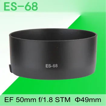 ES68 Kaamera Objektiivi Varjuk Päikese Vari Cover Canon EOS 700D 800D 77D 80D 90D Mount EF 50mm f/1.8 STM 49mm Filter Objektiivi Tarvikud - Pilt 1  