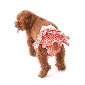 Lemmikloomad, Koer Mähe Sanitaar-Füsioloogiline Püksid Pestav Pet Püksikud Mähkmete Menstruatsioon Aluspesu Väike Keskmine Koerad - Pilt 2  