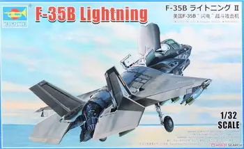 Trumpeter 03232 1/32 Skaala F-35B Lightning Mudeli Komplekt - Pilt 1  