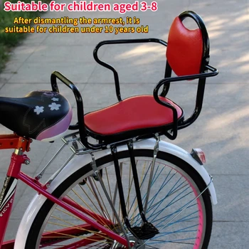 Jalgratta Tagumine Lapse Istme Paksenenud ja Suurenenud Bike Istme Padi Mountain Bike Taga Riiul Lapse Sadul Tool 자전거 뒷좌석 어린이용 시트 - Pilt 1  