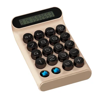 Retro Mehaaniline Kalkulaator Klaviatuuri Kaasaskantav Arvuti 10-Kohaline LCD Ekraan Rahalise Kalkulaator Office Home Kool - Pilt 1  