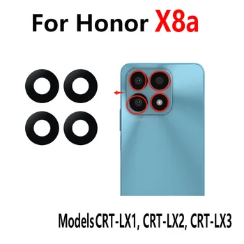 1TK Jaoks Huawei Honor X8a Tagasi Kaamera Klaas Tagumine Objektiivi Kate koos Ahesive Kleebis 4 in 1 - Pilt 1  