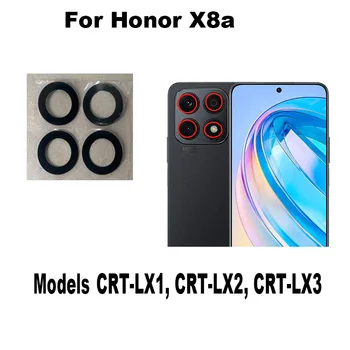 1TK Jaoks Huawei Honor X8a Tagasi Kaamera Klaas Tagumine Objektiivi Kate koos Ahesive Kleebis 4 in 1 - Pilt 2  