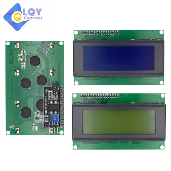 LQY LCD2004 I2C LCD2004 20x4 2004A Sinine Roheline Ekraani Iseloomu LCD IIC Serial Interface Adapter Moodul Arduino - Pilt 1  